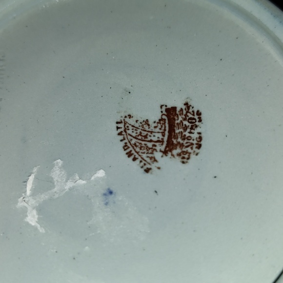 Antique Copeland Late Spode Blue White Jug Classical Dancing women - Picture 3 of 7